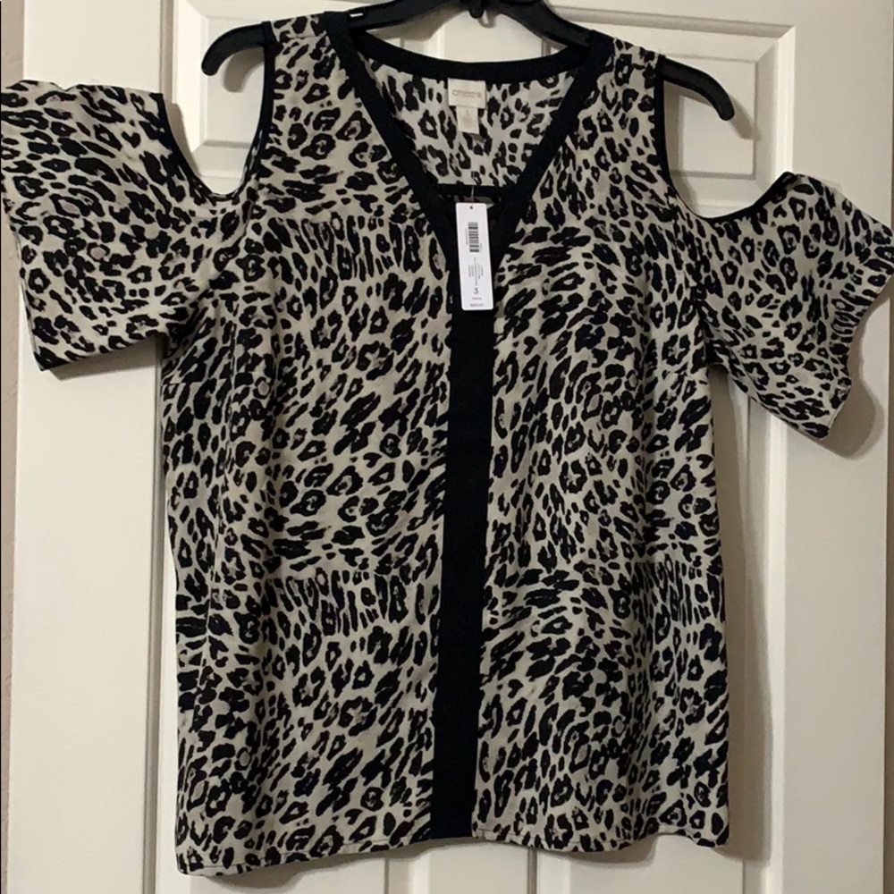 Ladies Cold Shoulder Blouse - Chico size 3
